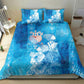 Afro Erzulie Dantor Veve Bedding Set Mother Goddess