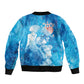 Afro Erzulie Dantor Veve Bomber Jacket Mother Goddess