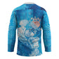 Afro Erzulie Dantor Veve Hockey Jersey Mother Goddess