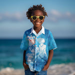 Afro Erzulie Dantor Veve Kid Hawaiian Shirt Mother Goddess