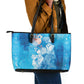 Afro Erzulie Dantor Veve Leather Tote Bag Mother Goddess