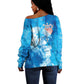 Afro Erzulie Dantor Veve Off Shoulder Sweater Mother Goddess