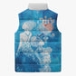 Afro Erzulie Dantor Veve Sleeveless Puffer Jacket Mother Goddess