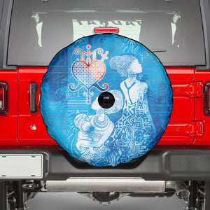 Afro Erzulie Dantor Veve Spare Tire Cover Mother Goddess