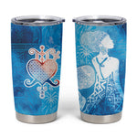 Afro Erzulie Dantor Veve Tumbler Cup Mother Goddess