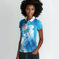 Afro Erzulie Dantor Veve Women Polo Shirt Mother Goddess