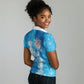 Afro Erzulie Dantor Veve Women Polo Shirt Mother Goddess