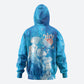 Afro Erzulie Dantor Veve Zip Hoodie Mother Goddess