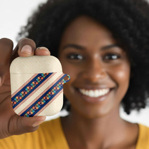 Zimbabwe Heritage AirPods Case Screen Print Animals Motif