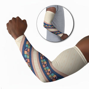 Zimbabwe Heritage Arm Sleeves Screen Print Animals Motif