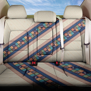 Zimbabwe Heritage Back Car Seat Cover Screen Print Animals Motif
