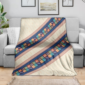 Zimbabwe Heritage Blanket Screen Print Animals Motif