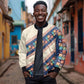 Zimbabwe Heritage Bomber Jacket Screen Print Animals Motif