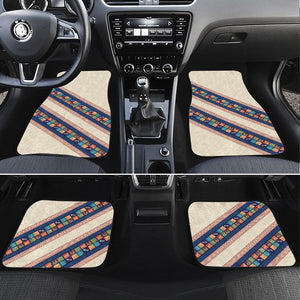Zimbabwe Heritage Car Mats Screen Print Animals Motif