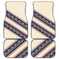 Zimbabwe Heritage Car Mats Screen Print Animals Motif