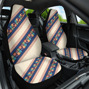 Zimbabwe Heritage Car Seat Cover Screen Print Animals Motif