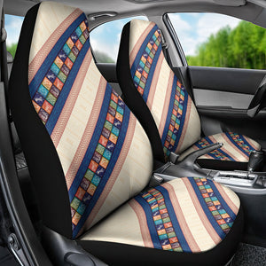 Zimbabwe Heritage Car Seat Cover Screen Print Animals Motif