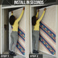 Zimbabwe Heritage Door Cover Screen Print Animals Motif