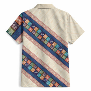 Zimbabwe Heritage Hawaiian Shirt Screen Print Animals Motif