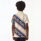 Zimbabwe Heritage Kid Polo Shirt Screen Print Animals Motif