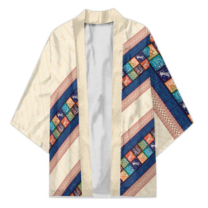 Zimbabwe Heritage Kimono Screen Print Animals Motif