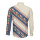 Zimbabwe Heritage Long Sleeve Button Shirt Screen Print Animals Motif