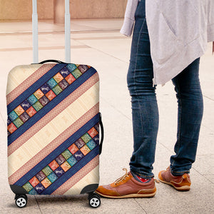 Zimbabwe Heritage Luggage Cover Screen Print Animals Motif