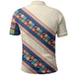 Zimbabwe Heritage Polo Shirt Screen Print Animals Motif