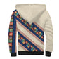 Zimbabwe Heritage Sherpa Hoodie Screen Print Animals Motif