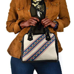 Zimbabwe Heritage Shoulder Handbag Screen Print Animals Motif