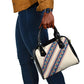 Zimbabwe Heritage Shoulder Handbag Screen Print Animals Motif