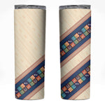 Zimbabwe Heritage Skinny Tumbler Screen Print Animals Motif