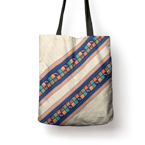 Zimbabwe Heritage Tote Bag Screen Print Animals Motif