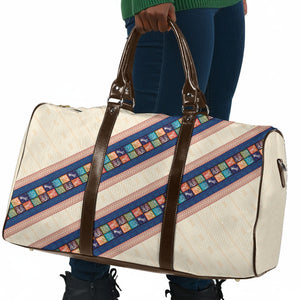 Zimbabwe Heritage Travel Bag Screen Print Animals Motif