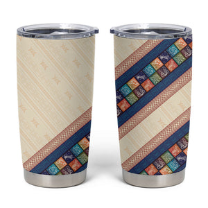 Zimbabwe Heritage Tumbler Cup Screen Print Animals Motif