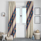 Zimbabwe Heritage Window Curtain Screen Print Animals Motif