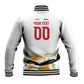 Custom Ivory Coast Heritage Elephants Never Fall Baseball Jacket