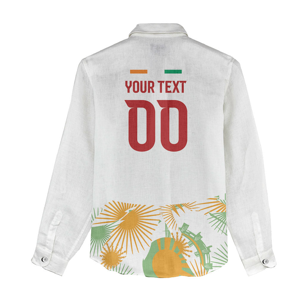Custom Ivory Coast Heritage Elephants Never Fall Women Casual Shirt