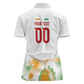 Custom Ivory Coast Heritage Elephants Never Fall Women Polo Shirt