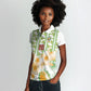 Custom Ivory Coast Heritage Elephants Never Fall Women Polo Shirt