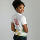 Custom Ivory Coast Heritage Elephants Never Fall Women Polo Shirt