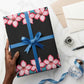 African Adenium Multiflorum Flowers Wrapping Paper Kente Style - African Pride