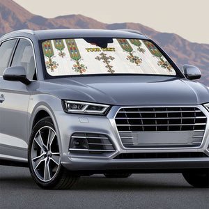 Personalized Ethiopia Lion Of Judah Auto Sun Shade Tibeb Style