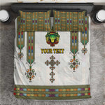 Personalized Ethiopia Lion Of Judah Bedding Set Tibeb Style