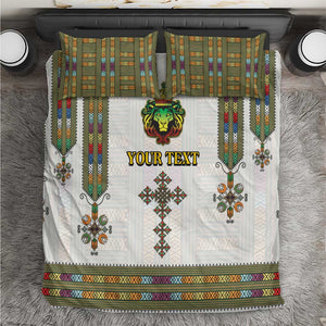 Personalized Ethiopia Lion Of Judah Bedding Set Tibeb Style