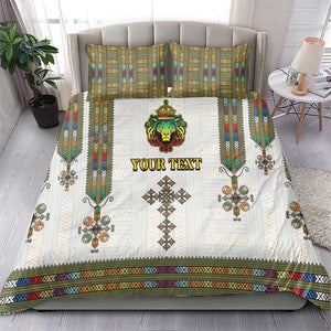 Personalized Ethiopia Lion Of Judah Bedding Set Tibeb Style