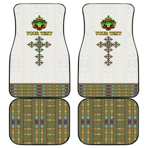 Personalized Ethiopia Lion Of Judah Car Mats Tibeb Style