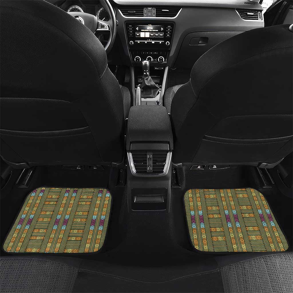 Personalized Ethiopia Lion Of Judah Car Mats Tibeb Style