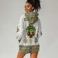 Personalized Ethiopia Lion Of Judah Hoodie Dress Tibeb Style