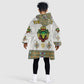 Personalized Ethiopia Lion Of Judah Kid Wearable Blanket Hoodie Tibeb Style